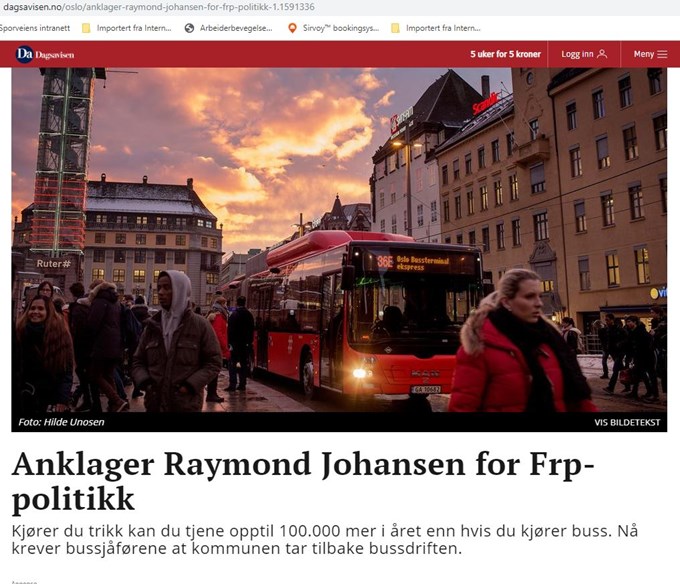 dagsavisen.no-Anklager.Raymond.Johansen.for.Frp-politikk